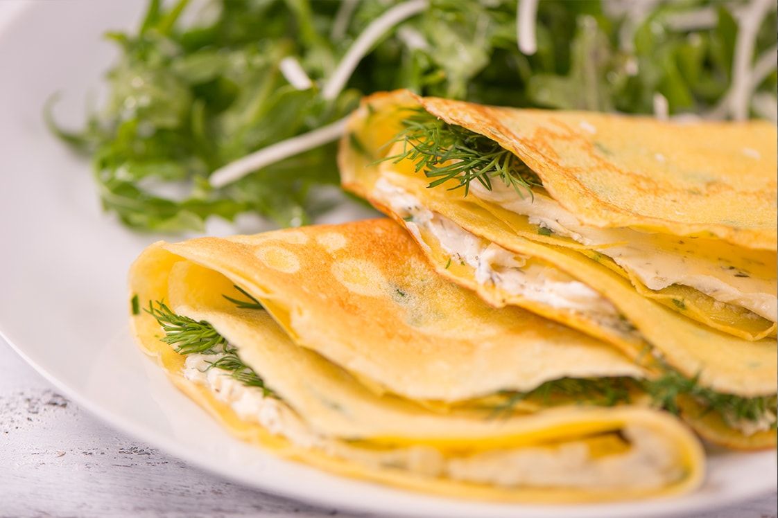 Gluten Free Savoury Crepes