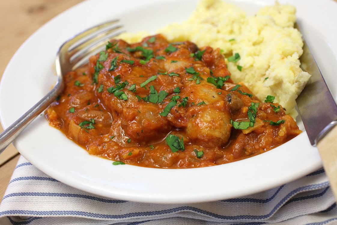 Fava Bean and Sausage Casserole